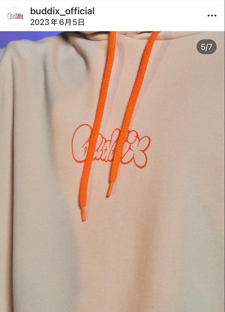 ☆美品 buddix FANTASTICS バディ パーカー XL 試着のみ