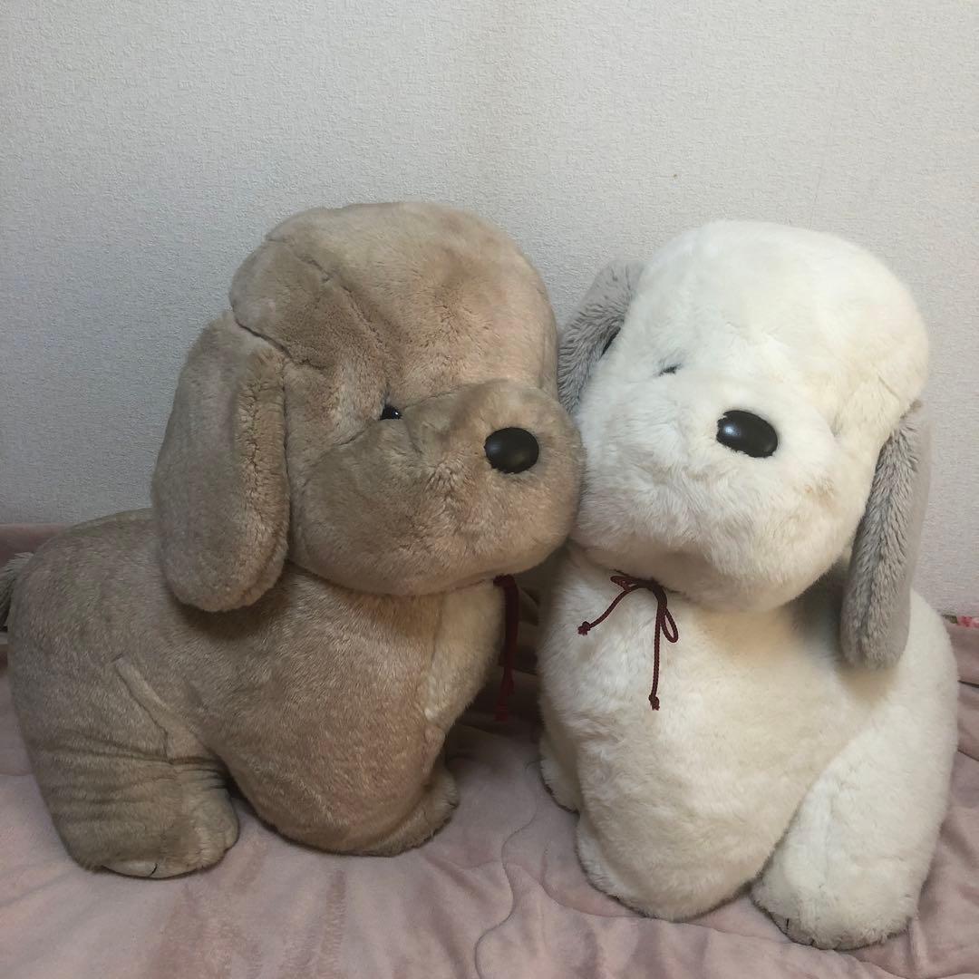 オリエンタルトーイ うめ吉 特大 ぬいぐるみ 2こセット　中古品