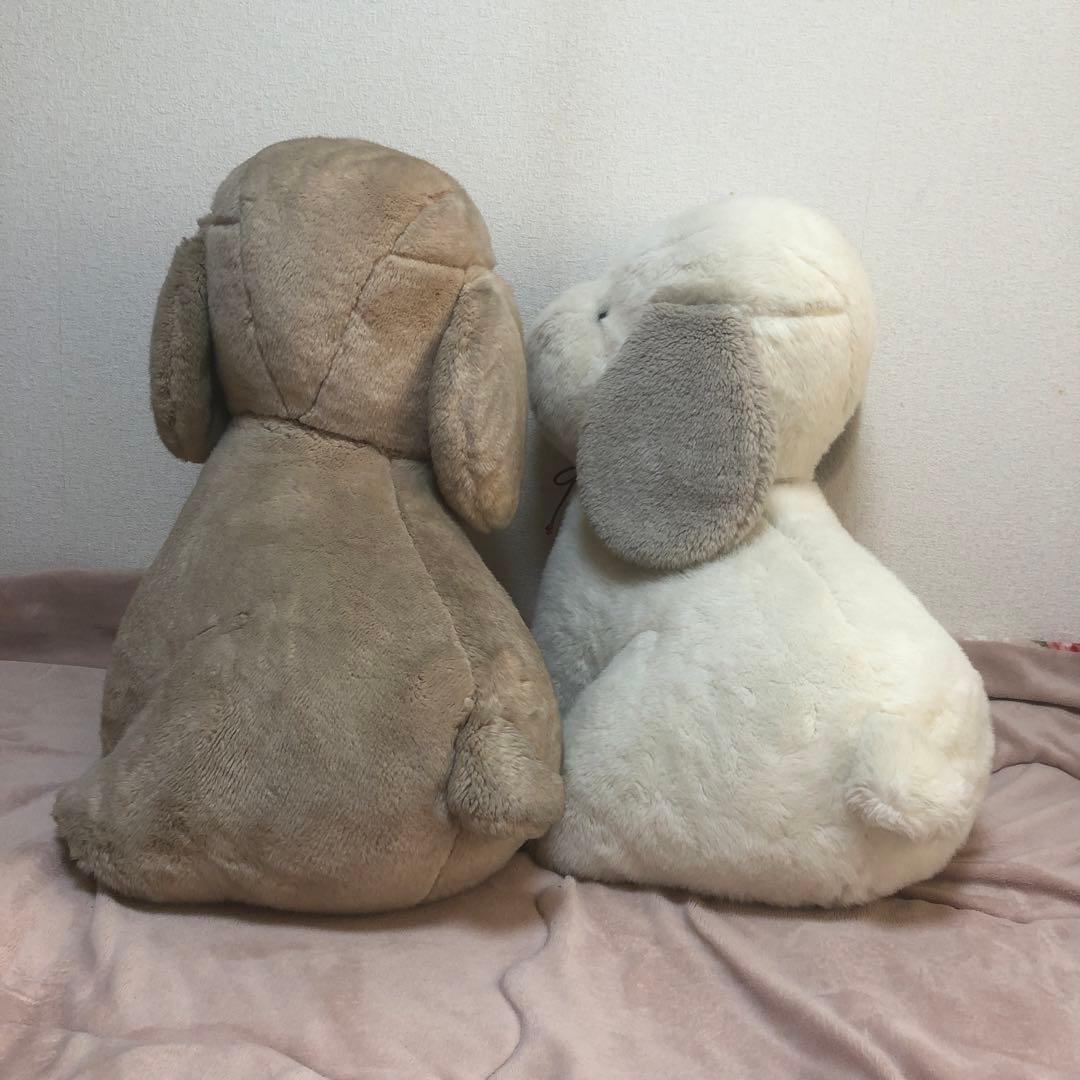 オリエンタルトーイ うめ吉 特大 ぬいぐるみ 2こセット　中古品