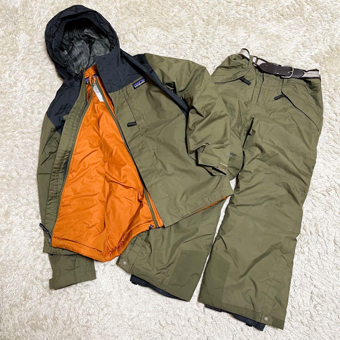 patagonia スキーウェア ジャケット パンツ スノボーウェア 4点セット