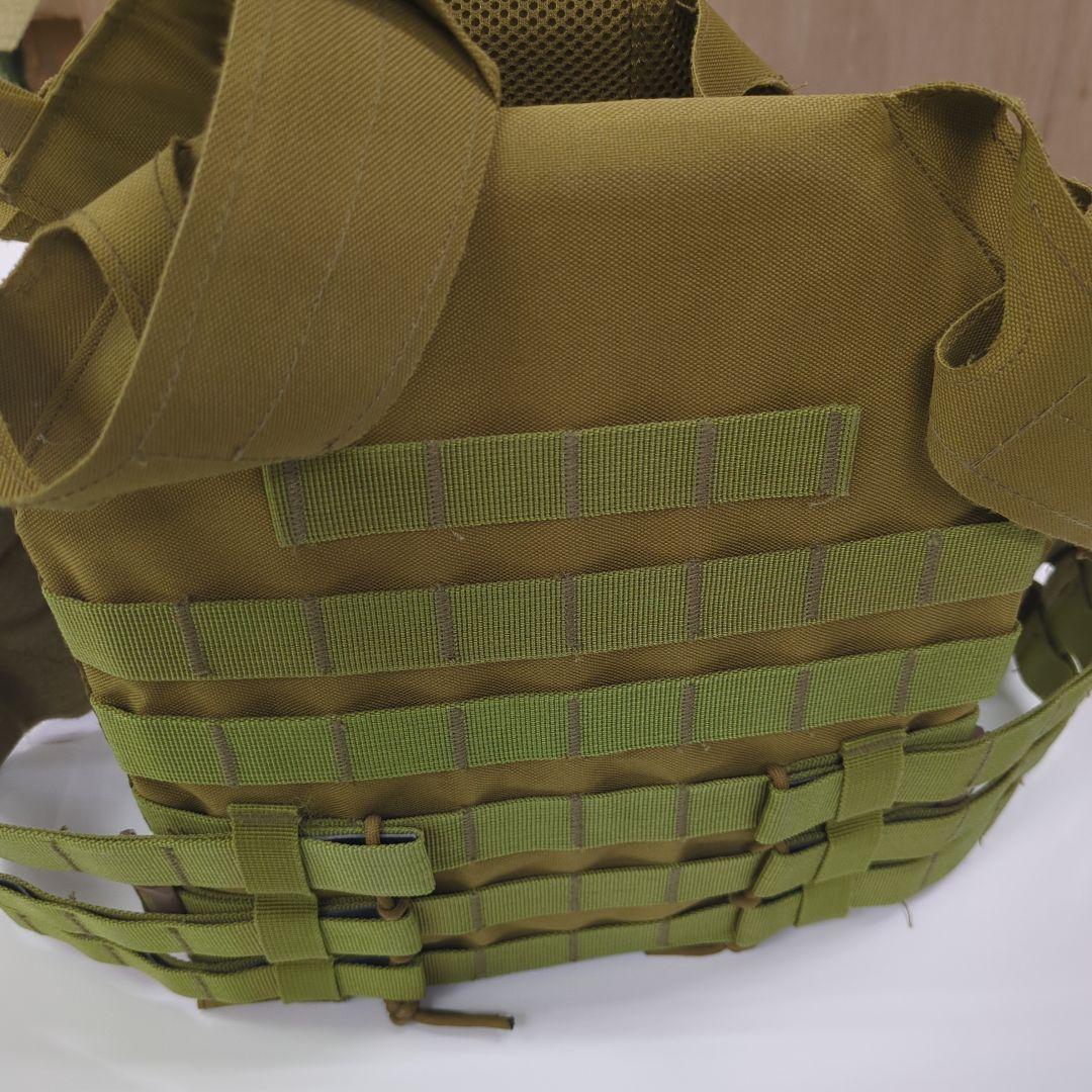 サバゲー用　プレートキャリア オリーブTAN