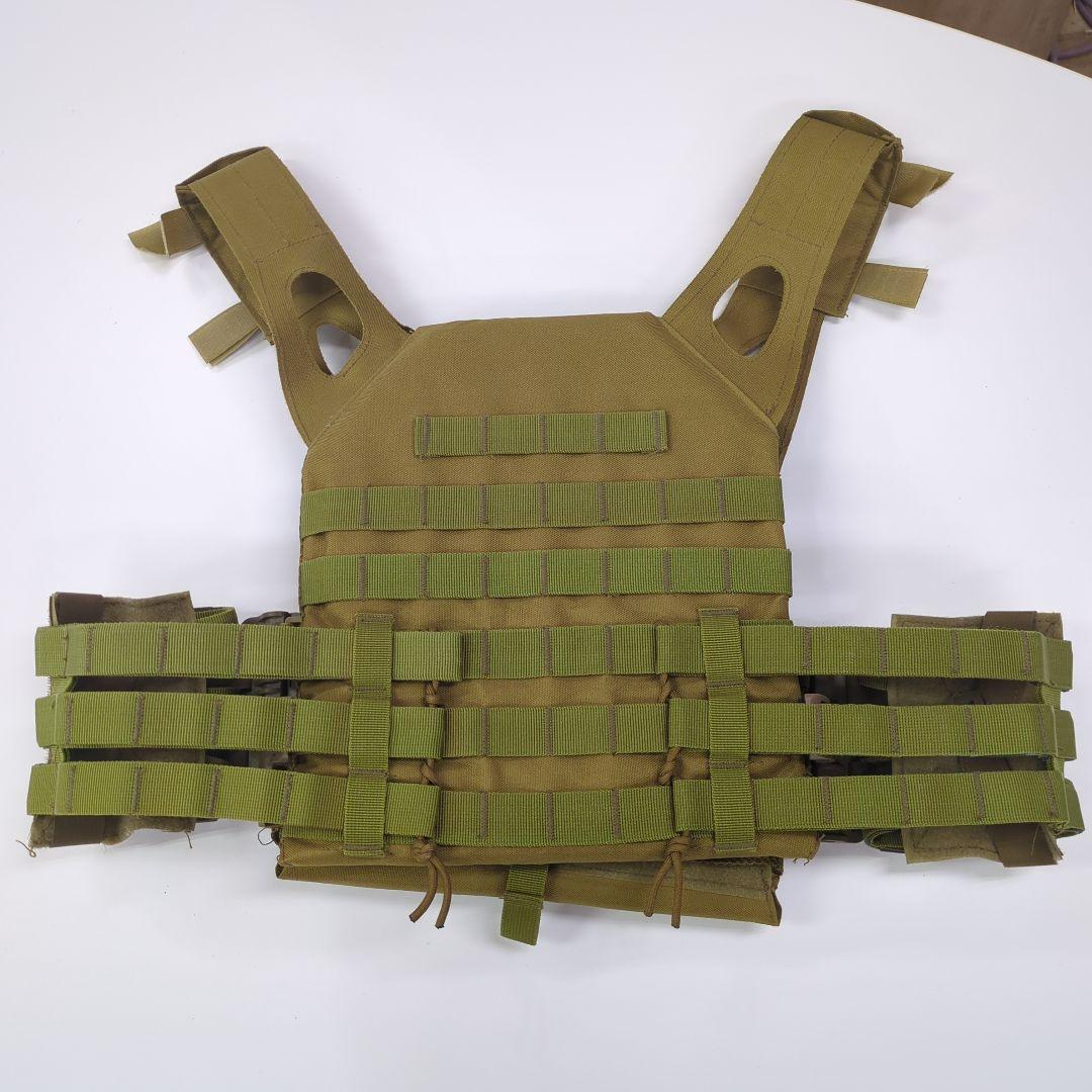 サバゲー用　プレートキャリア オリーブTAN