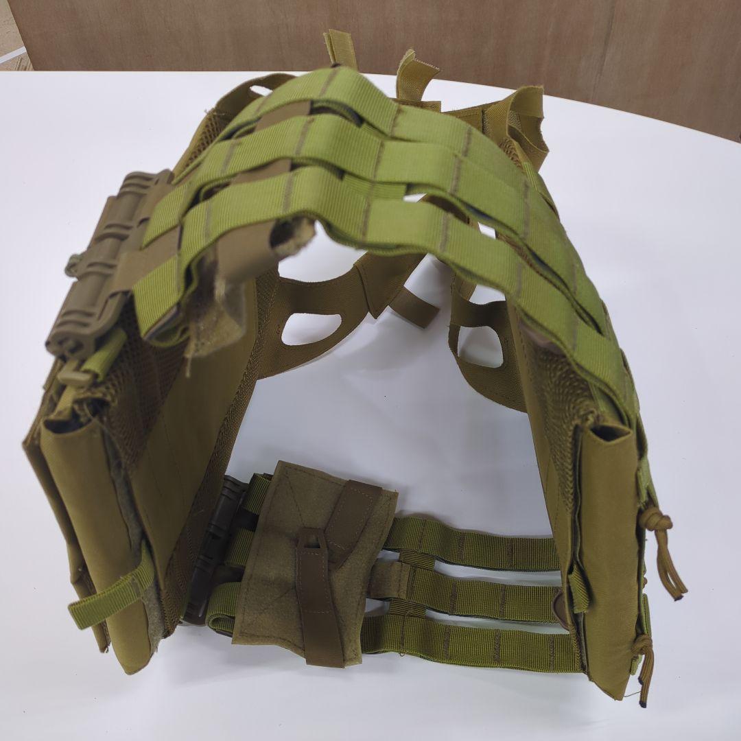 サバゲー用　プレートキャリア オリーブTAN