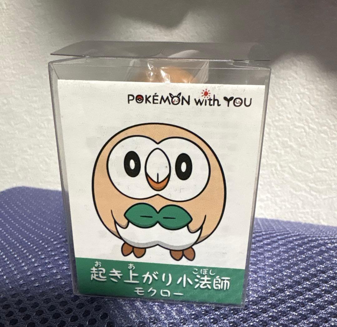 ポケモンセンター限定　モクロー　起き上がり小法師