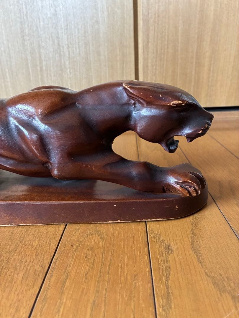 木彫り　パンサー　激レア