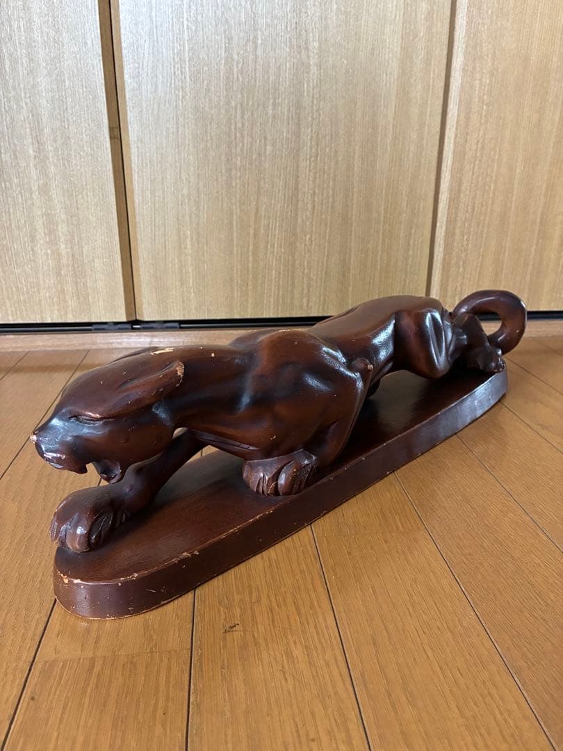 木彫り　パンサー　激レア