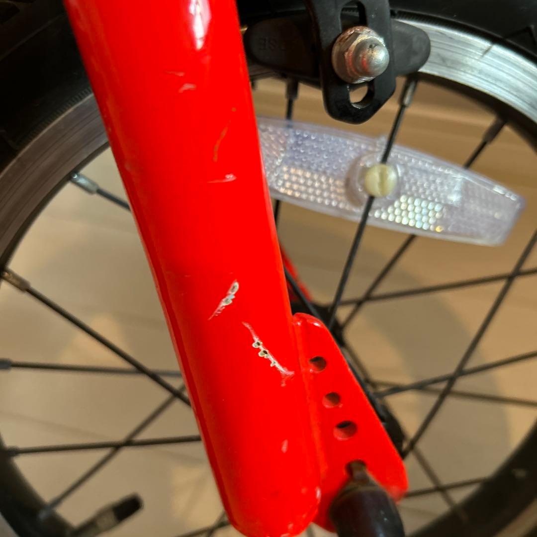 CRANKER 幼児用自転車 赤14インチBMX(引き渡しのみ)