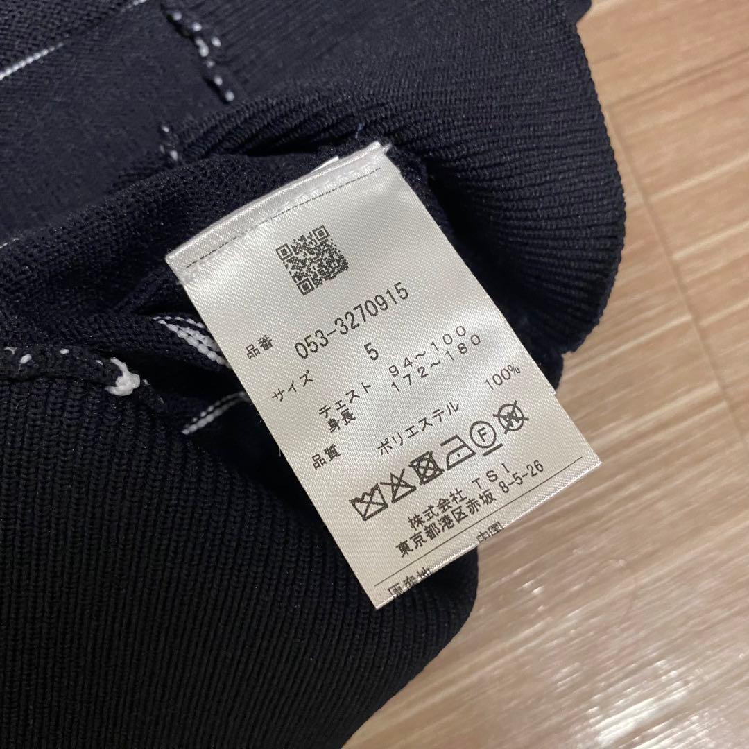 パーリーゲイツ　クルーネックニット　サイズL