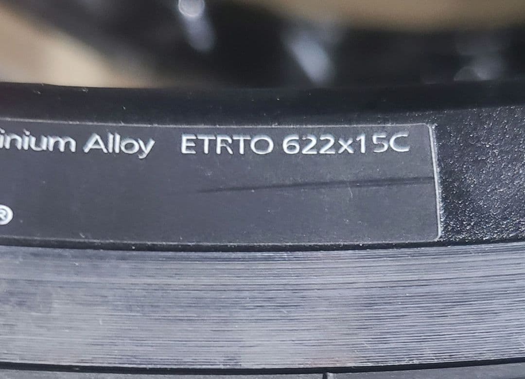 CAMPAGNOLO EURUS15c　カンパフリー　 前後 リム　タイヤ無