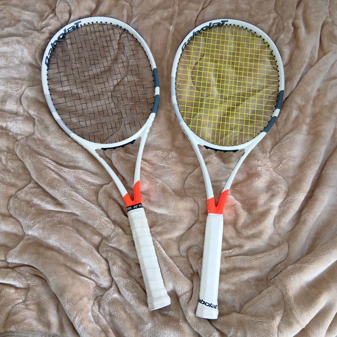 【２本】Babolat ピュアストライク16/19