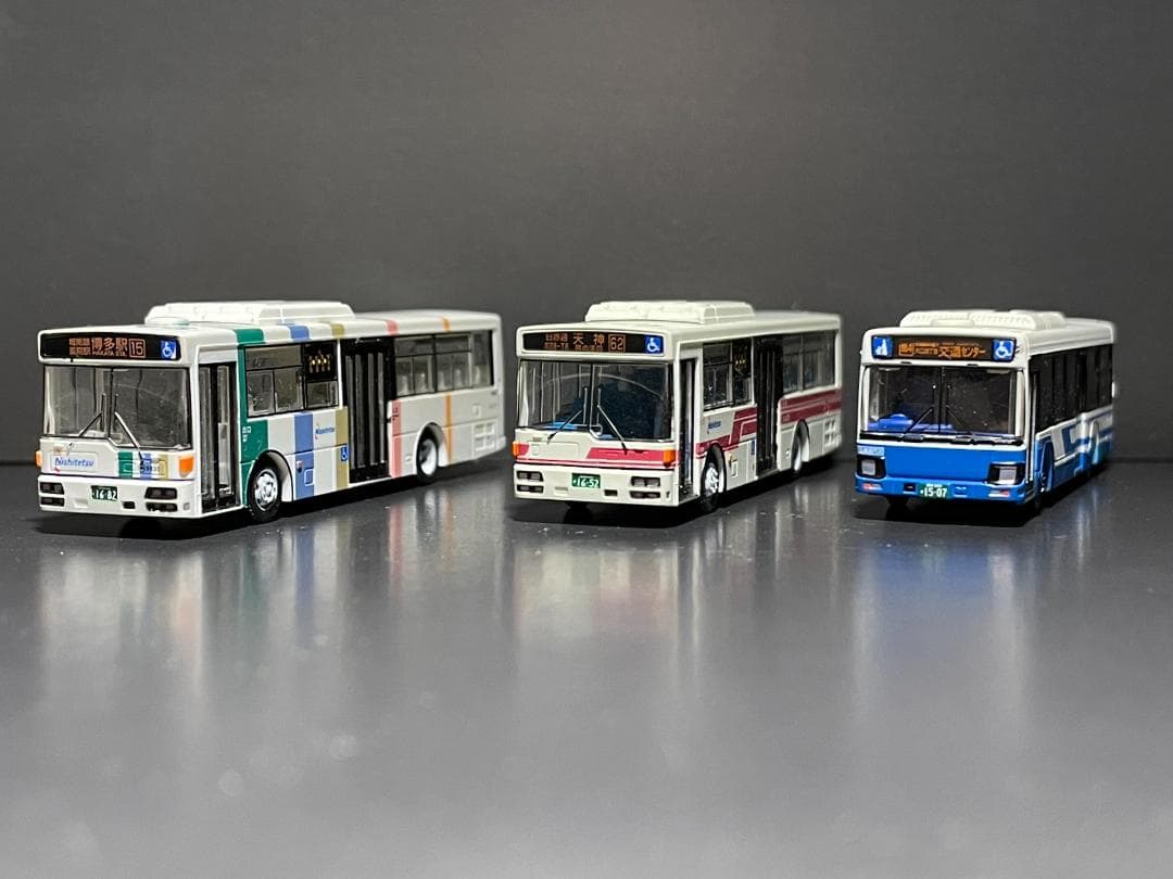 バスコレクション ジャンク品等まとめ 全国編 9台セット