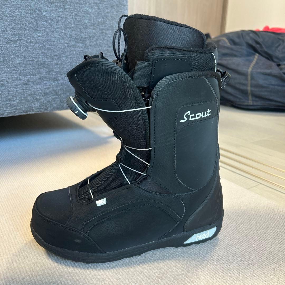 Head スノーボードブーツ US 9 ブラック27センチ