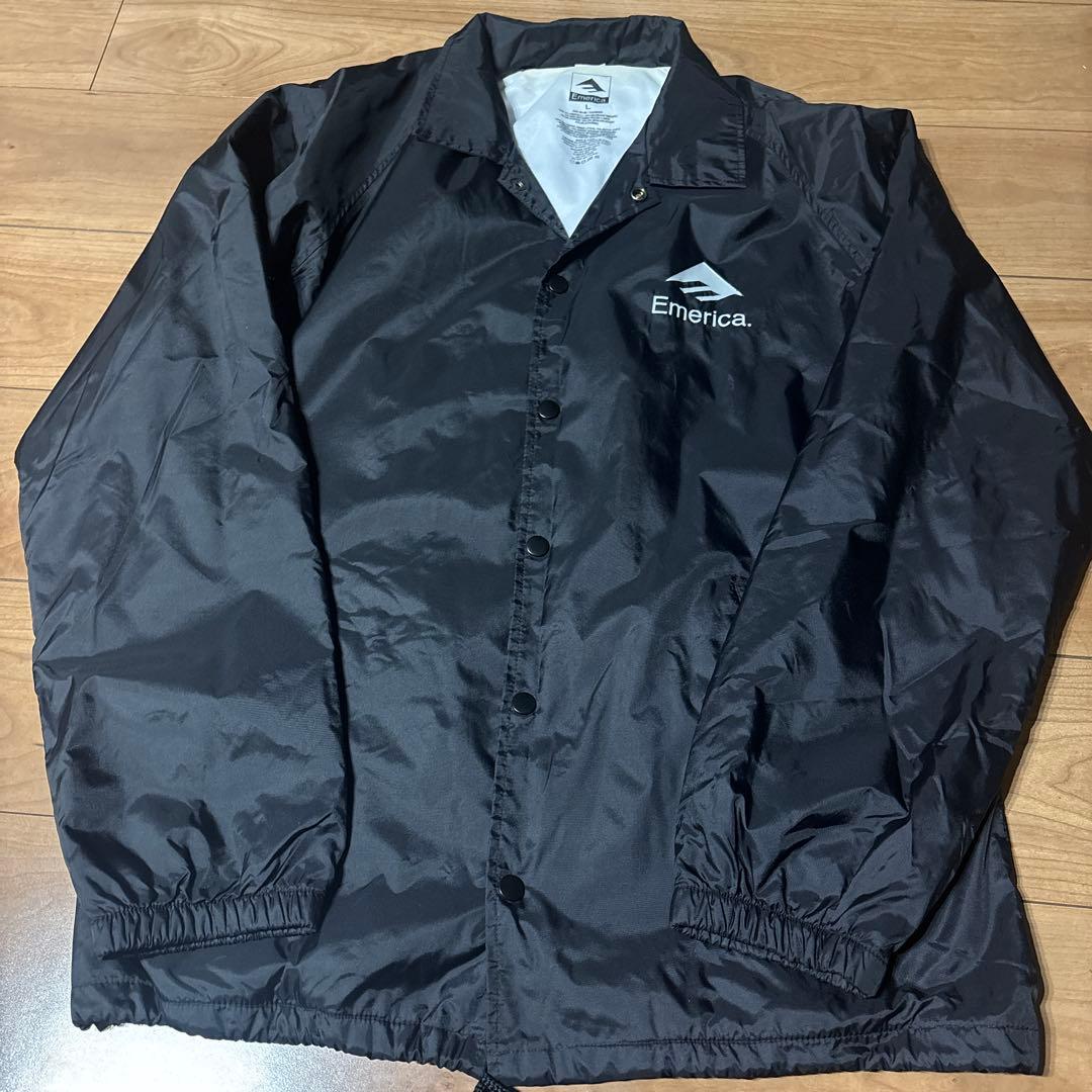 MWAM x Emerica コラボコーチジャケット ブラックLサイズ