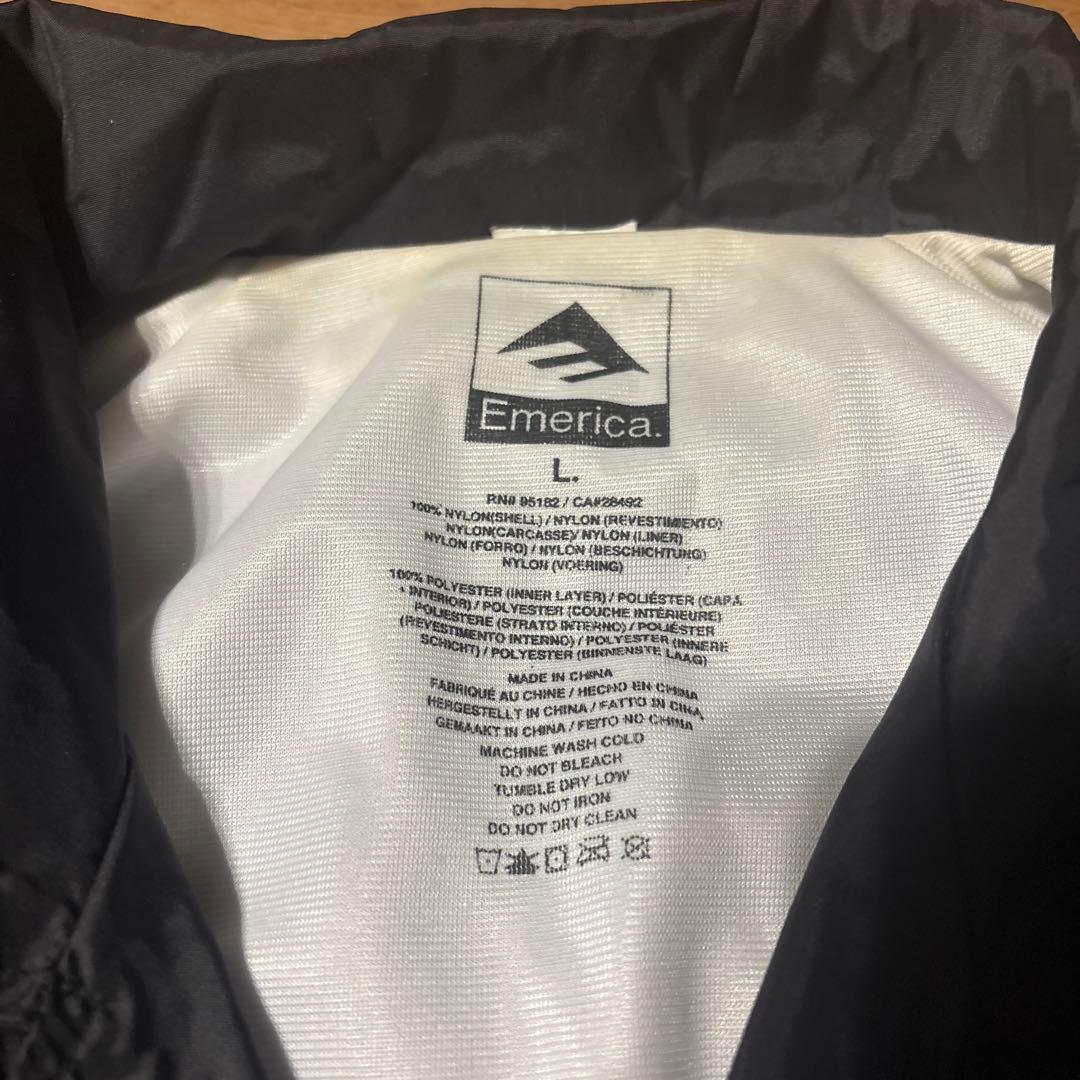 MWAM x Emerica コラボコーチジャケット ブラックLサイズ