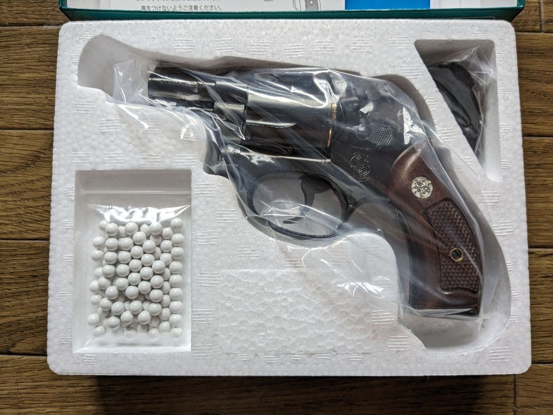 d*o様 マルシン工業 M36 WDブラック チーフスペシャル 木製グリップve