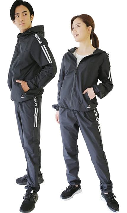 サウナスーツ　フルジップ　メンズ　レディース