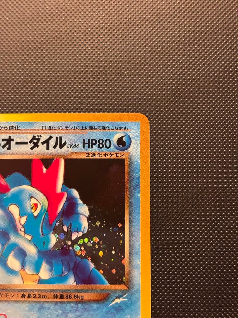 旧裏　極上美品　わるいオーダイル　十字ホロ　★neo 闇、そして光へ