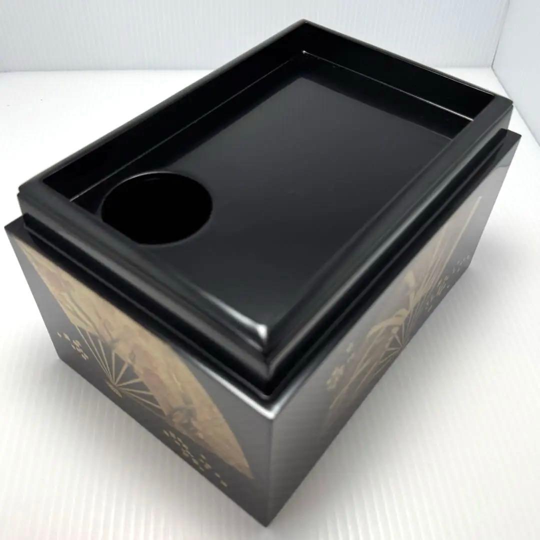 新品 輪島塗 蒔絵 茶箱 棗 香合 筒共箱 セット 漆器 漆 輪島漆器 和柄