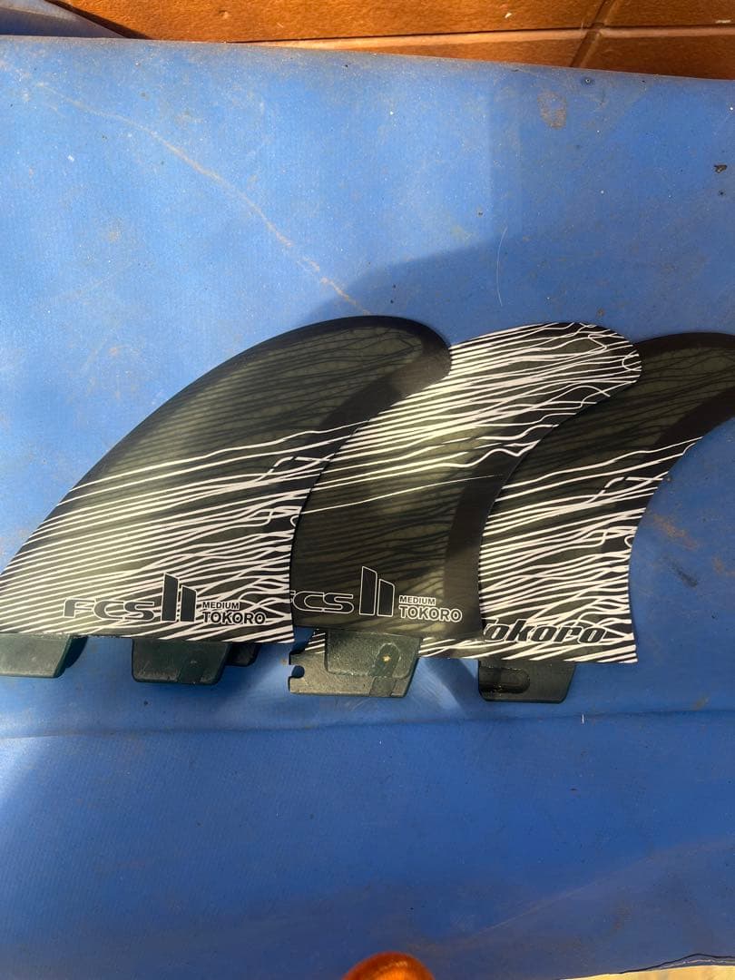 FCS II TOKORO Mediumフィン 3枚セット