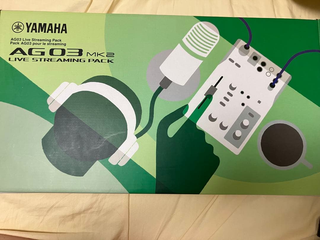 Yamaha AG03 MK2 ライブストリーミングパック