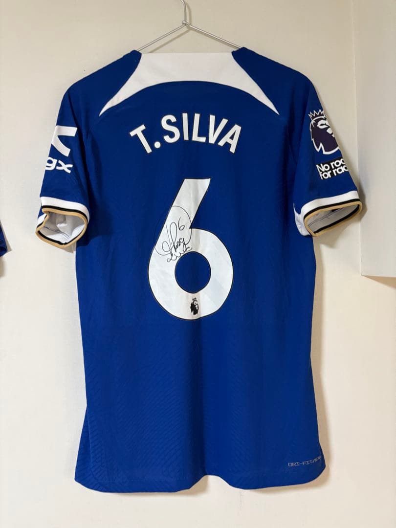 チェルシー 23-24 チアゴ・シウバ 実着用ユニフォーム
