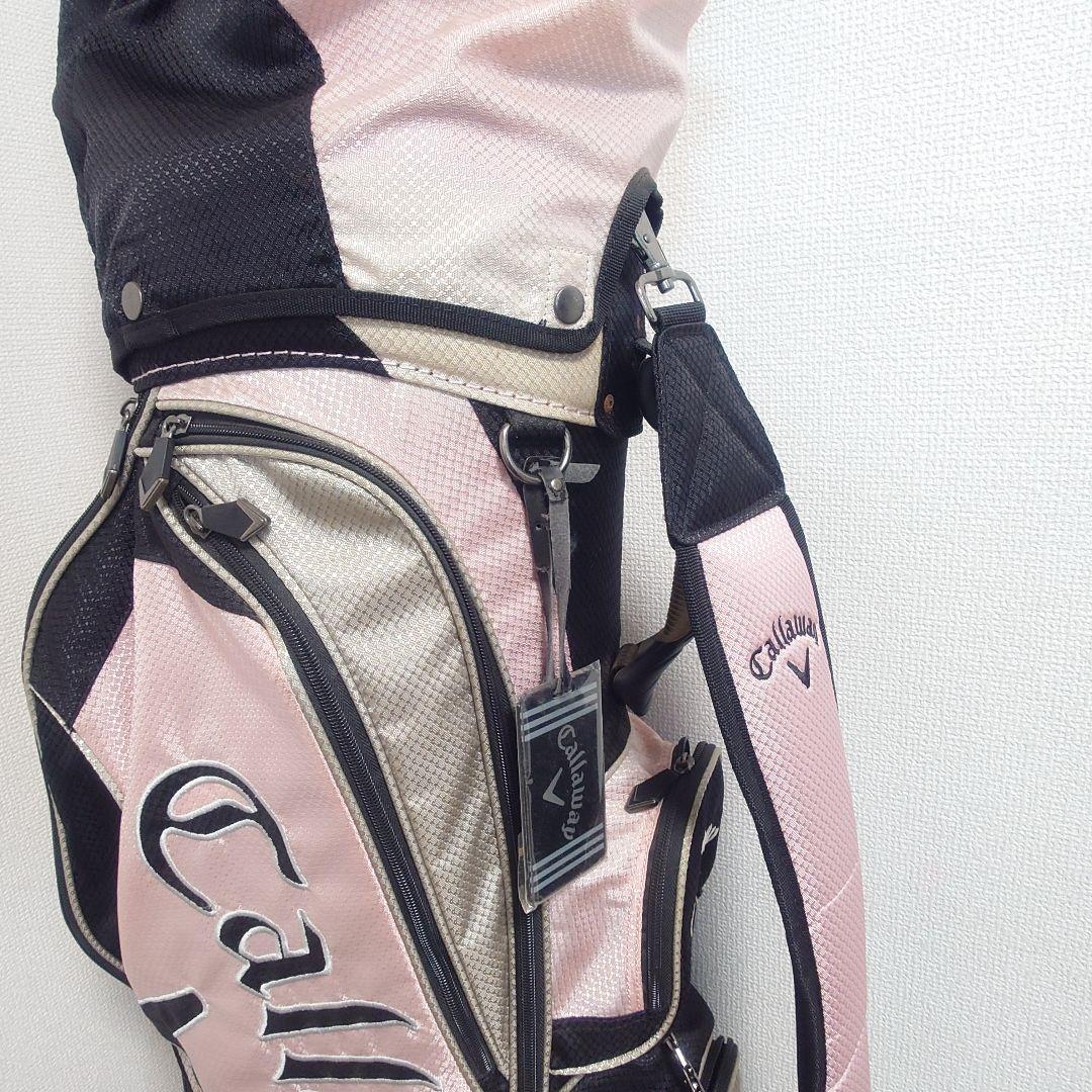 Callaway ゴルフバッグ・キャディバッグ ピンク/黒