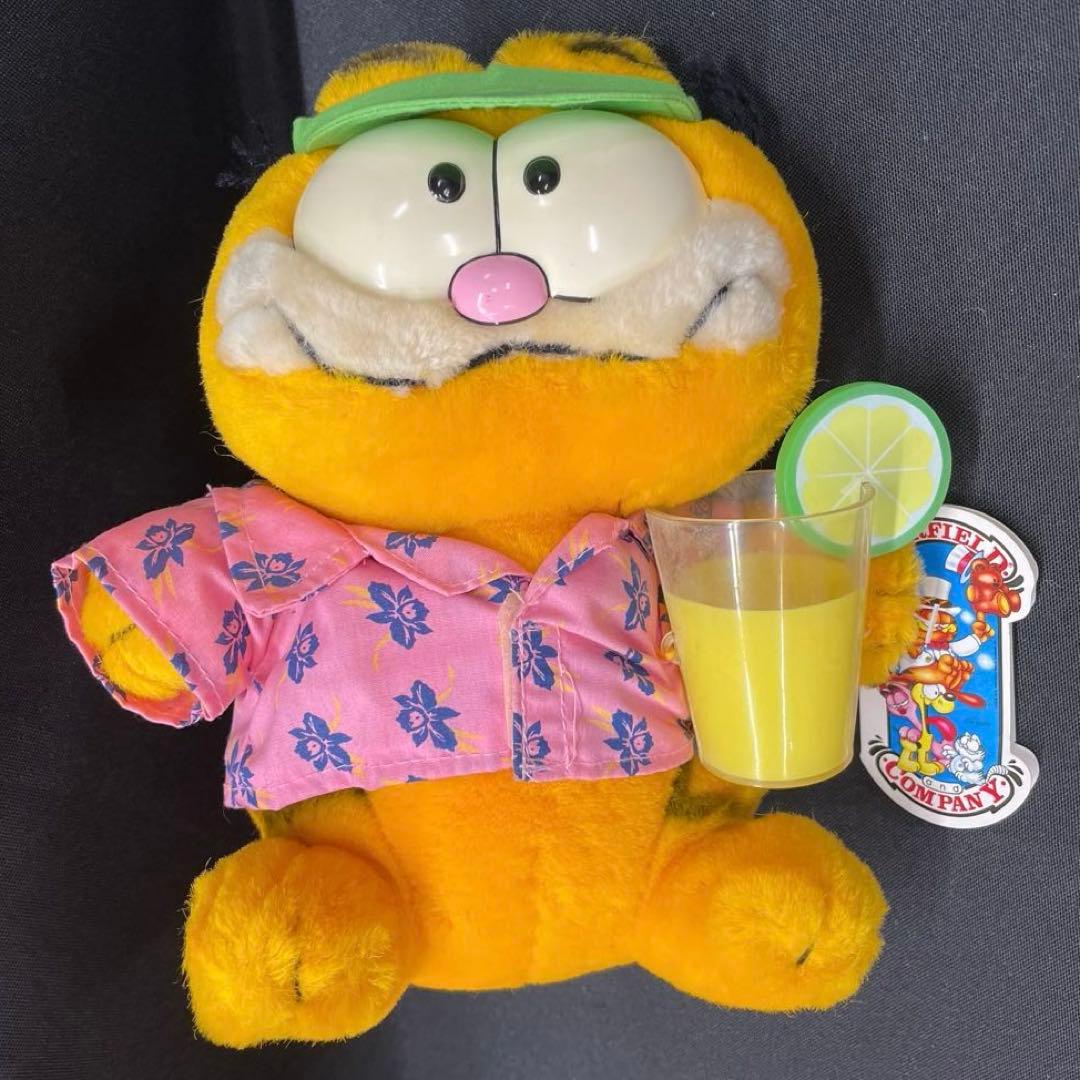 L3【レトロ】ガーフィールド ライフセーバー　ねこのガーフィールド