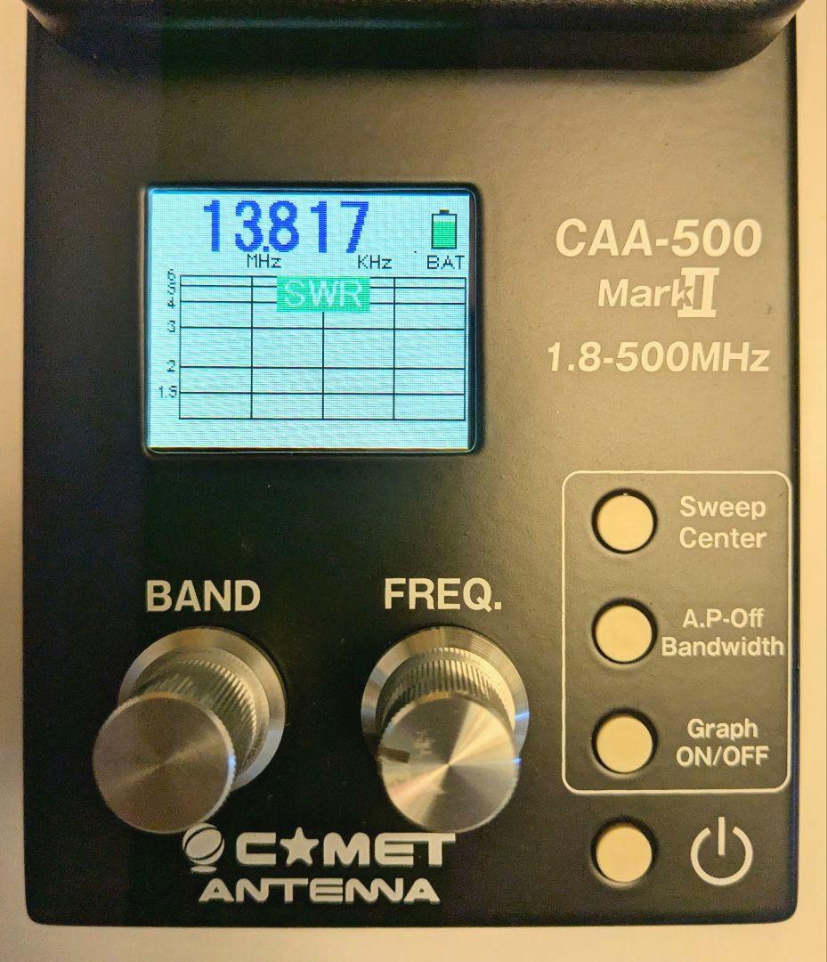 C★MET CAA-500MarkⅡ コメット アンテナアナライザー