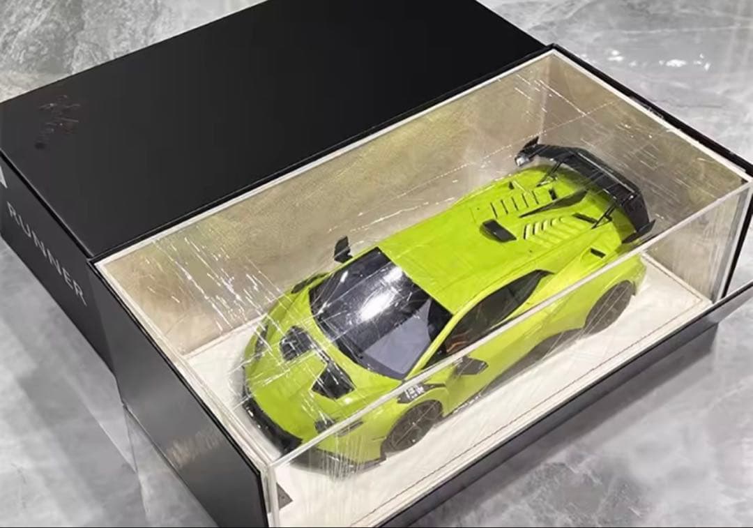 自動車 Lamborghini RUNNER 1:18 huracan STO