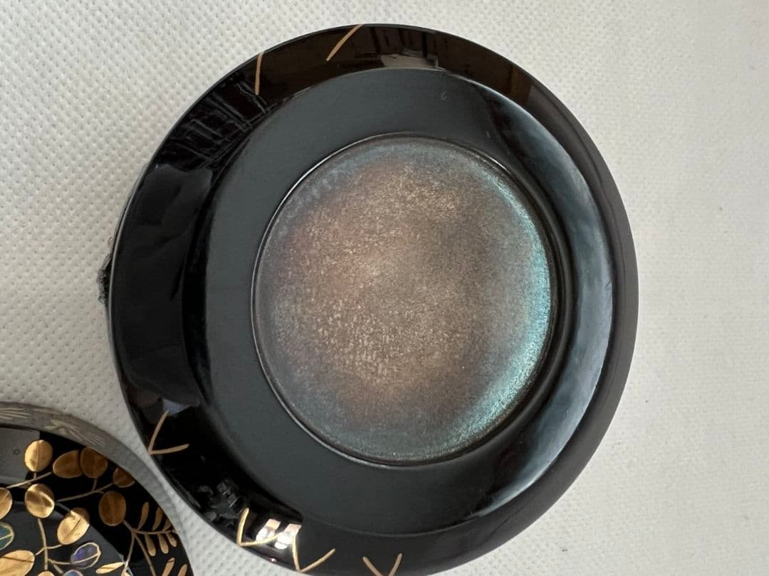 武蔵野 雪吹(ふぶき)棗 3代清石 (川谷内正廣) 堀内宗完箱書き 茶道具