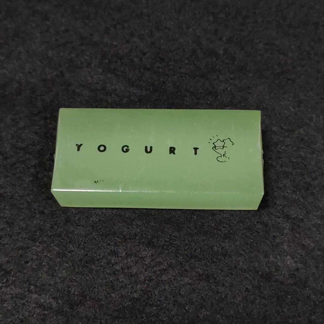 ■ 昭和レトロ ヨーグルト 消しゴム 緑 ■