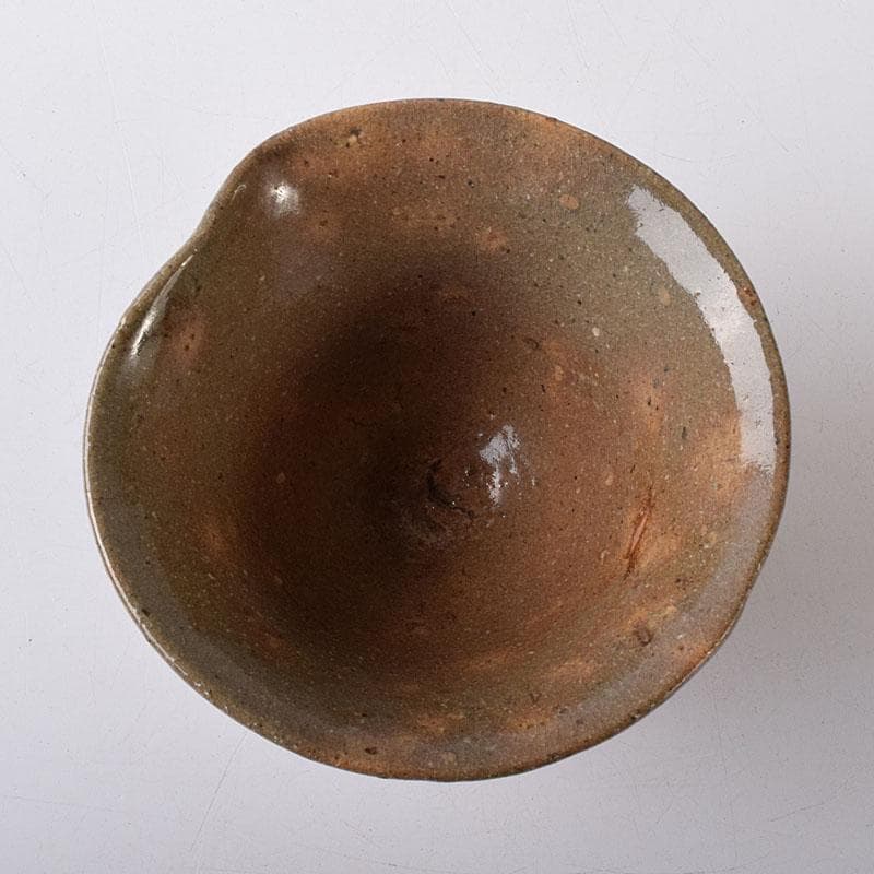 茶道具　唐津焼　古唐津　絵唐津茶碗　時代箱　M　R8461