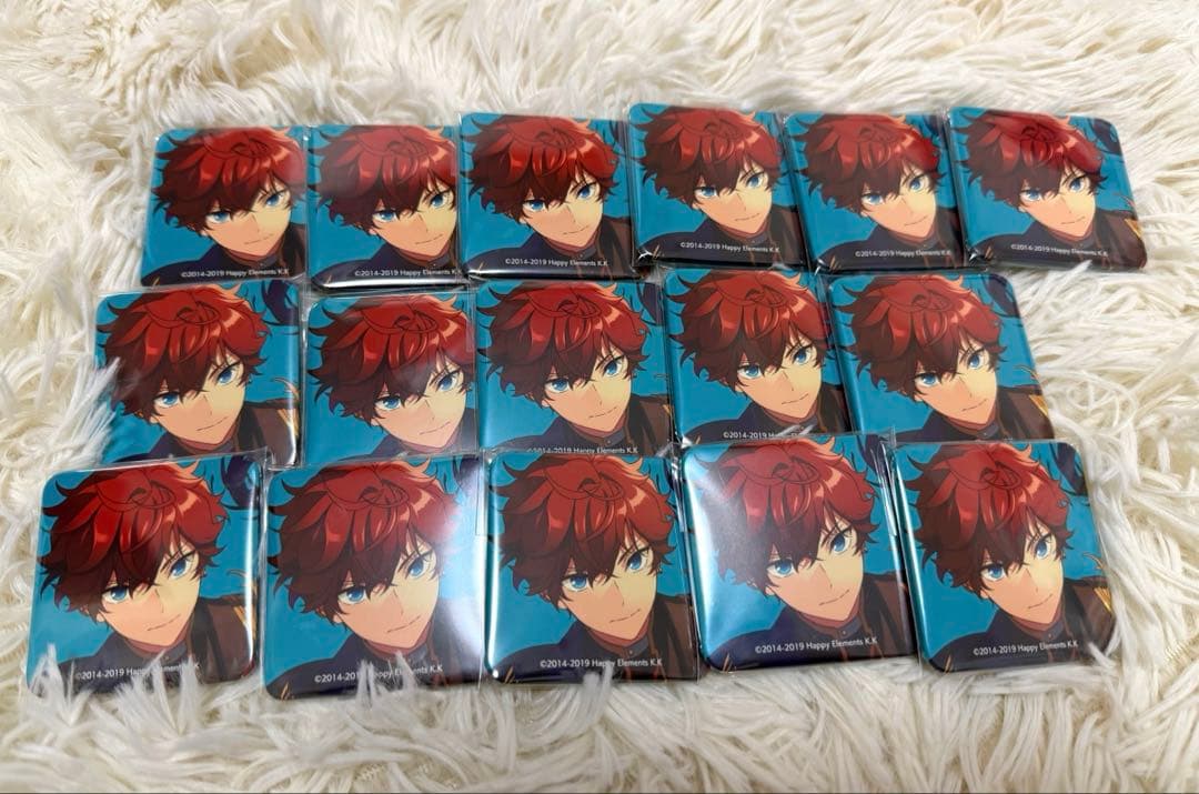 あんスタ 天城一彩 TRIP 缶バッチ スクエア缶　16点