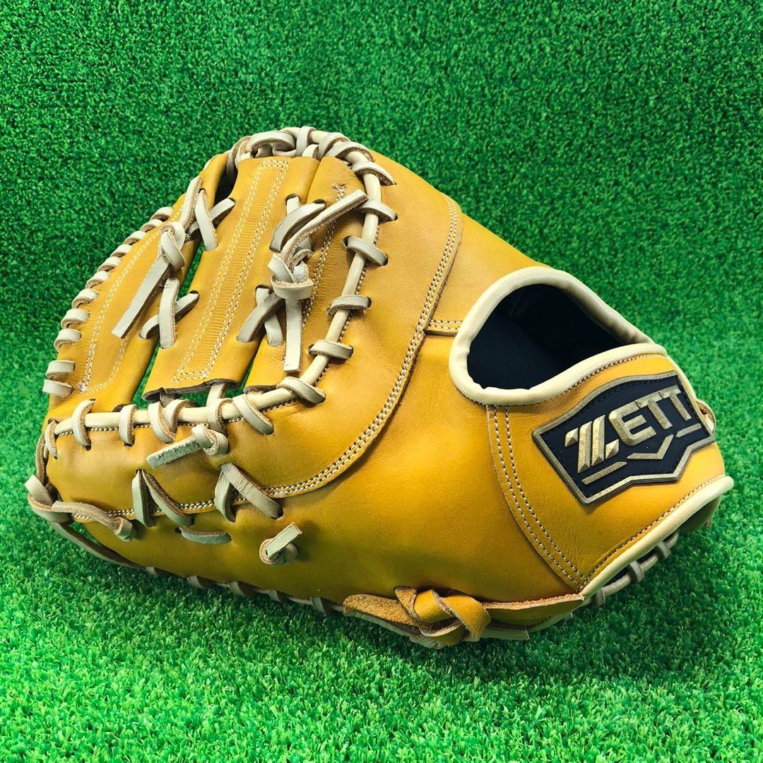 ZETT ゼット 硬式野球 一塁用 硬式ファーストミット 左投げ 910