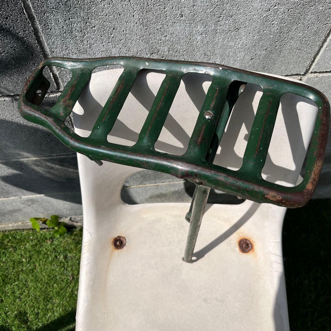 アンティーク！自転車荷台