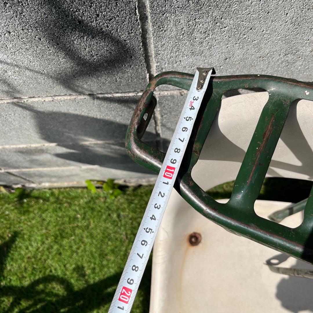 アンティーク！自転車荷台