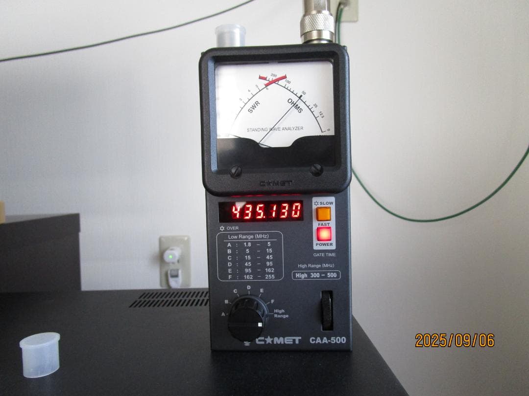 COMET CAA-500 ANT SWRアナライザー