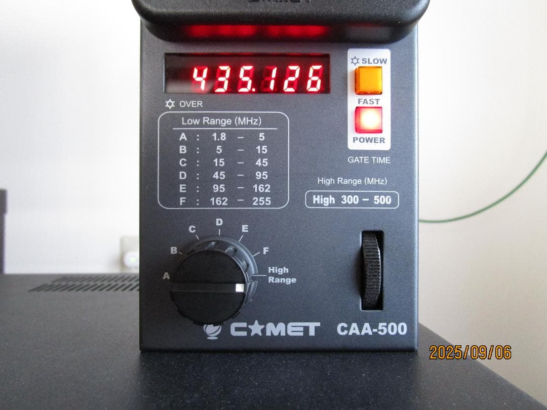 COMET CAA-500 ANT SWRアナライザー