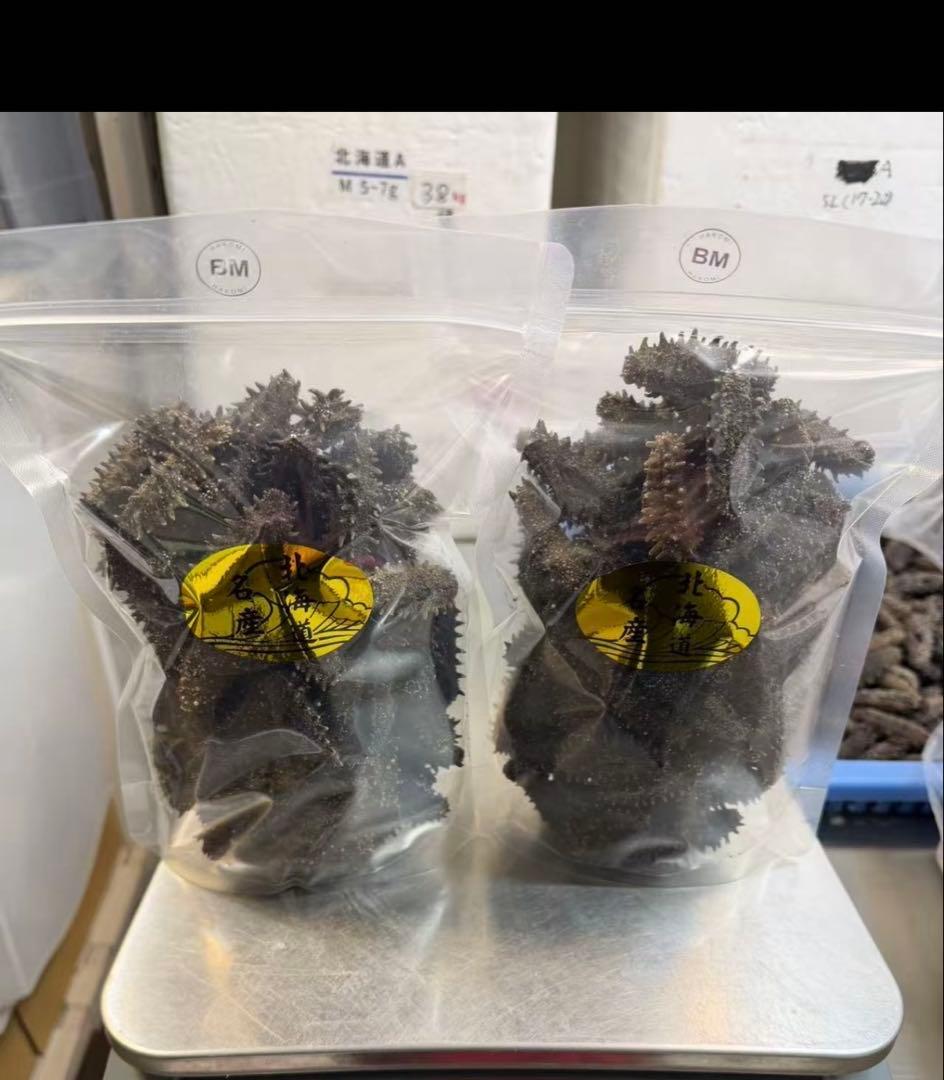 北海道産　乾燥海鼠ナマコ B品 形の良い訳あり品 1000g