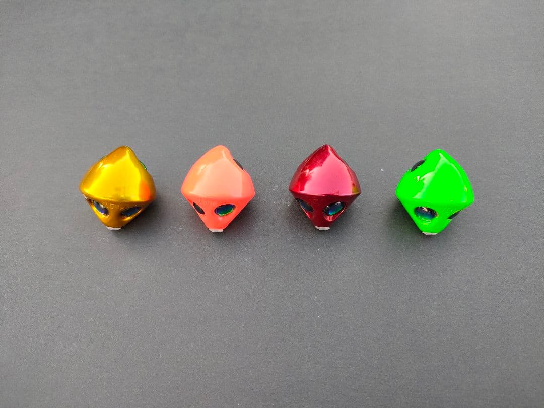 4色×120g　タングステン　タイラバ　鯛ラバ　ヘッド