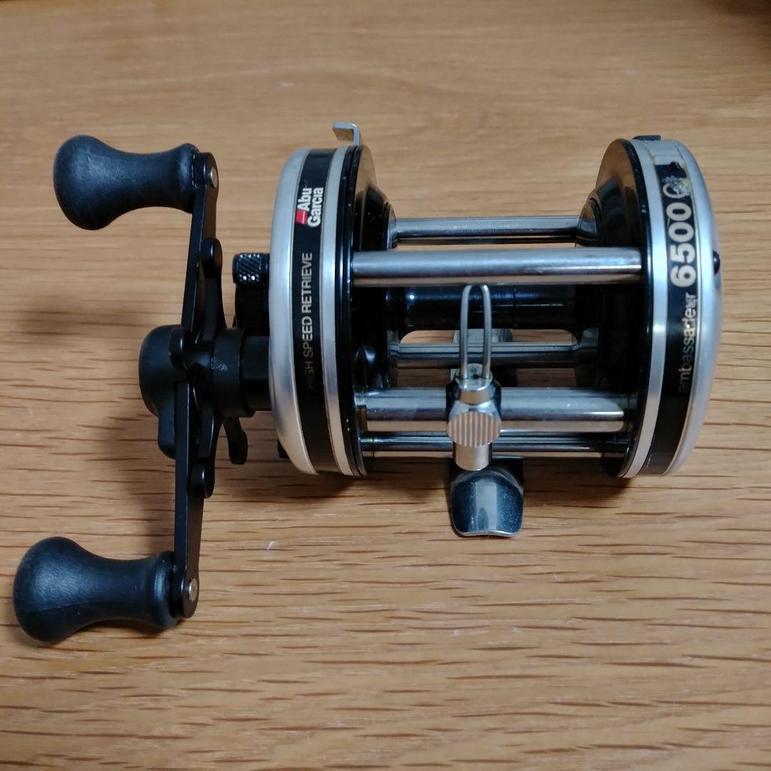 雷魚 ABU アンバサダー 6500C ベイトリール エビスフィッシング
