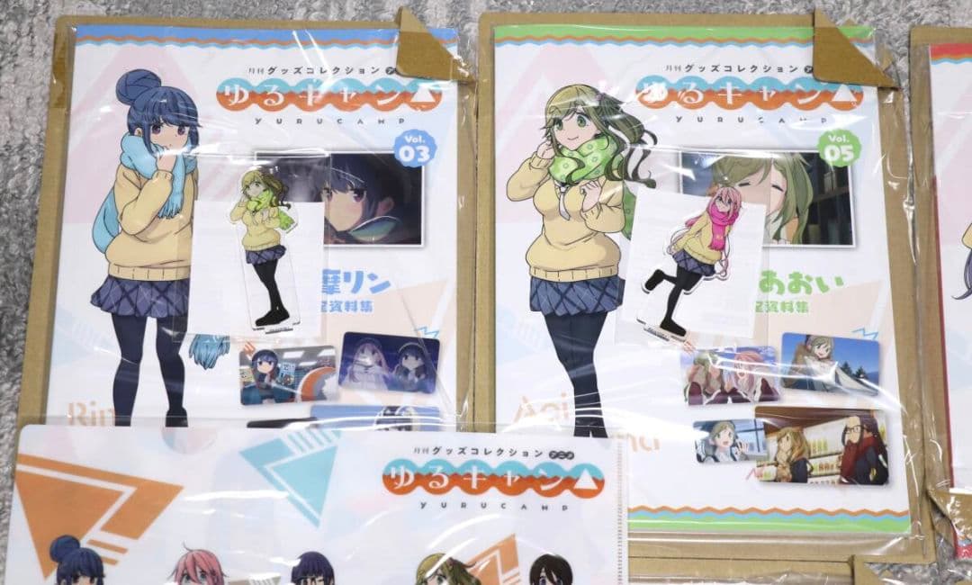 ゆるキャン△　月刊グッズコレクションアニメ 全7種 新品 FuRyu フリュー