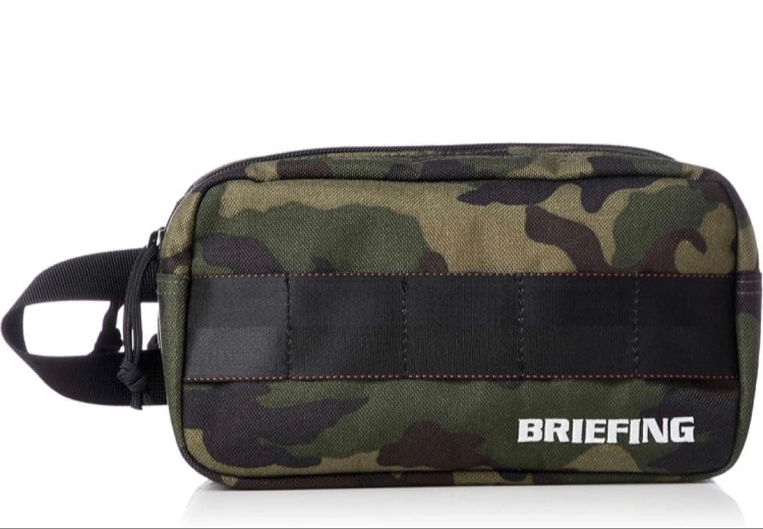 BRIEFING ブリーフィング カモフラージュ ジッパーポーチ