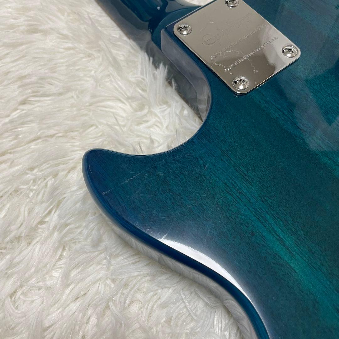 ギター Epiphone Les Paul Junior Blue Burst