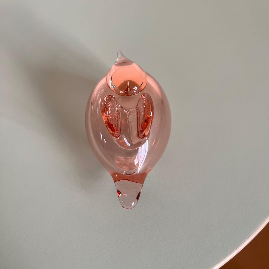 イッタラ　バード　マザー&ベビー　サーモンピンク　箱付き