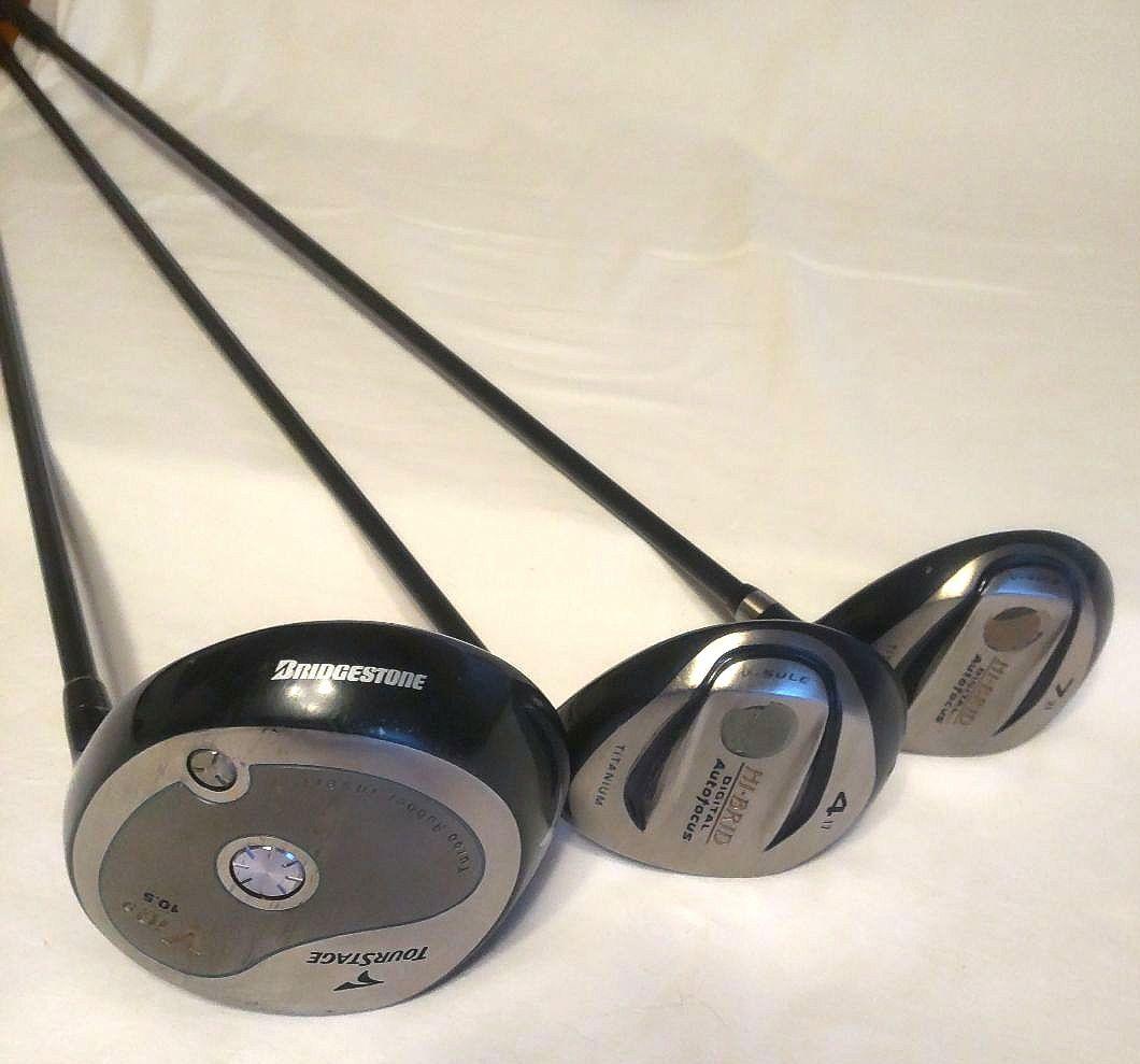 ゴルフクラブセット　 #　基本男性用、女性が使用していました。