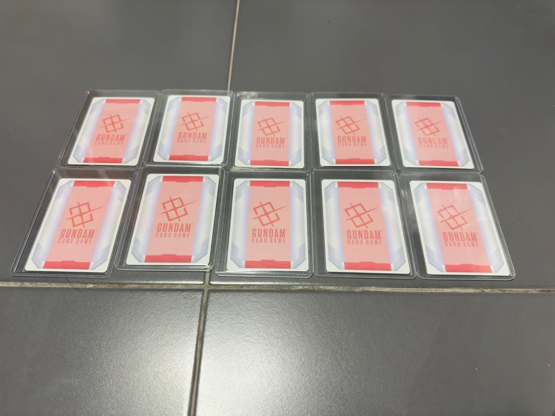 ガンダムカードゲーム プロモ シャア リソース シャア専用 ザクⅡ 10枚