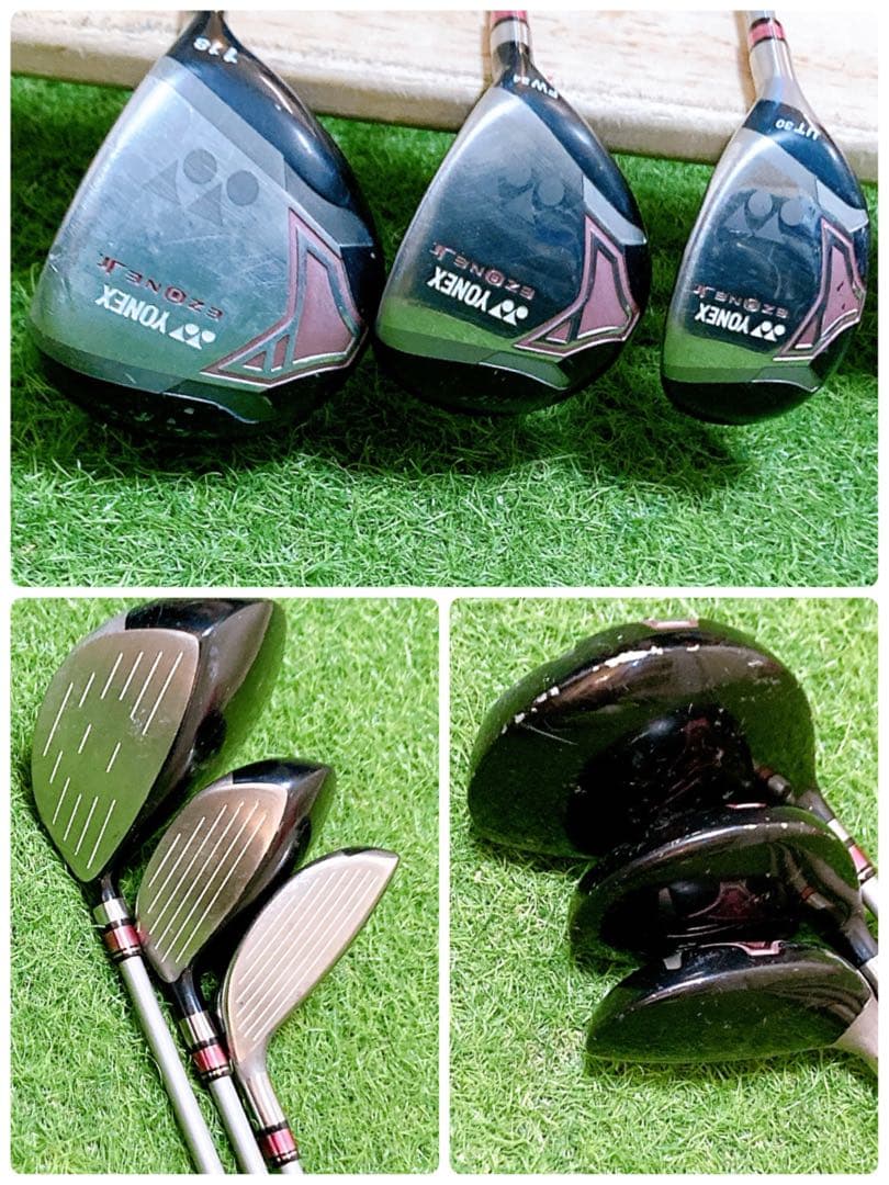 N14 ヨネックス　ゴルフクラブ　ジュニアセット　130cm〜 高学年　女の子用