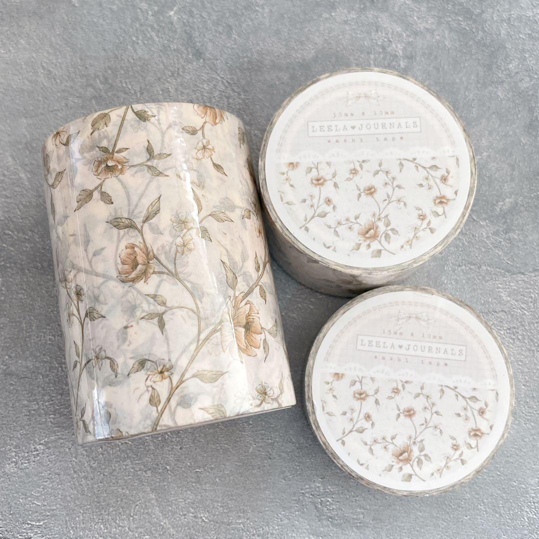 LEELA JOURNALS 海外マスキングテープ　マステ 【1664】