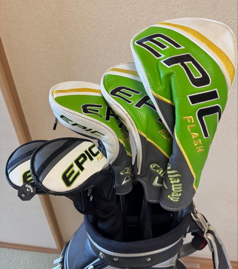 名器！　EPIC FLASH STAR 5本セット1w.3w.5w.4u.5u